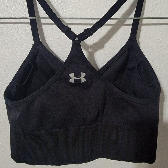 Under Armour sports bra womens extra small in black - Picture 2 of 3
